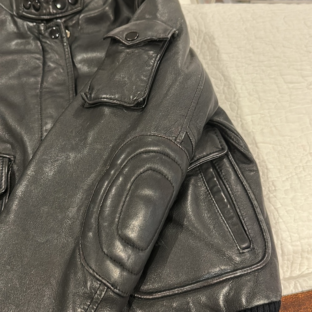 HARLEY DAVIDSON LEATHER JACKET BY HEIN GERICKE AMF EXCLUSIVE BLACK - Picture 7 of 16